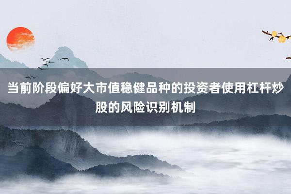 当前阶段偏好大市值稳健品种的投资者使用杠杆炒股的风险识别机制